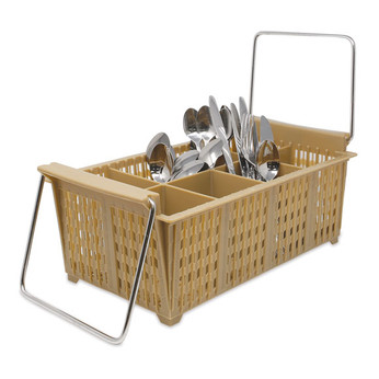 Flatware Basket with Wire Handles