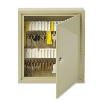 60-Hook Key Cabinet - 12.125" x 10.625" x 3"