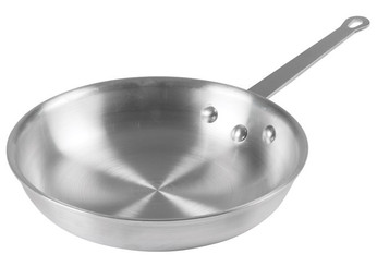 14" Uncoated Aluminum Fry Pan