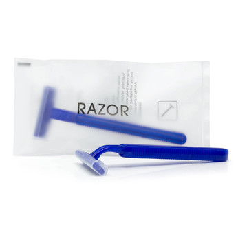 Wrapped Twin Edge Razor - 250/bx.