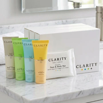 Clarity Hotel Amenity Kits