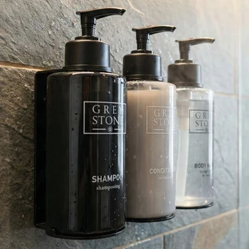 Greystone Hotel Shower Dispensers