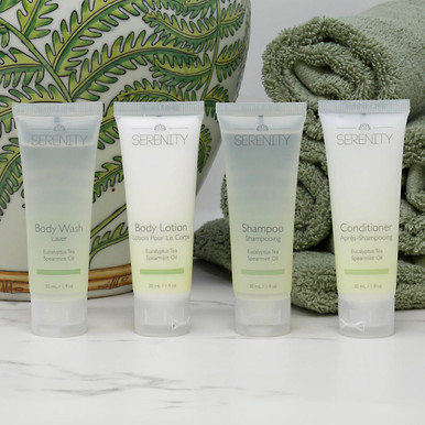 Serenity 1 oz. Shampoo Tube - 150/cs.