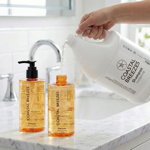 Coastal Breezes Shampoo Gallon Bottle - 2/cs.