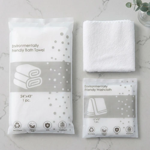 Single Stay Washcloths & Bath Towels