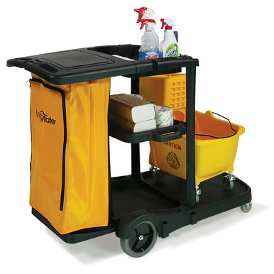 Yellow Vinyl Replacement Bag with Zipper For AR181 Cart