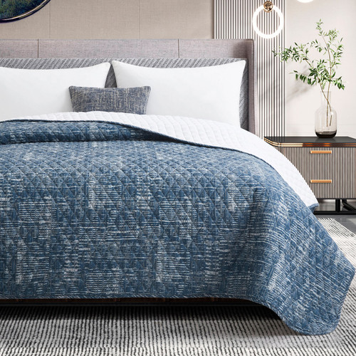 Twilight Quilted Polyester Bedspreads
