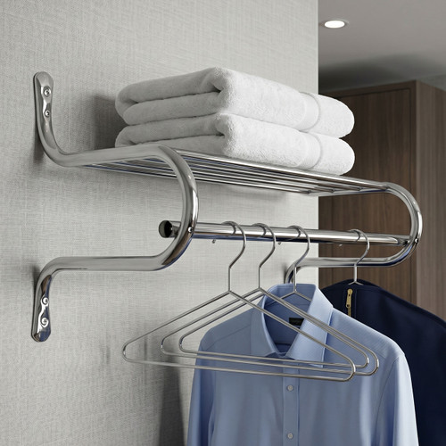 Chrome Wall Racks