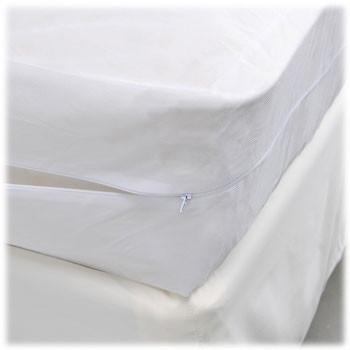 Waterproof Polypropylene Mattress Cover - Zippered Twin 39"x75"x12"