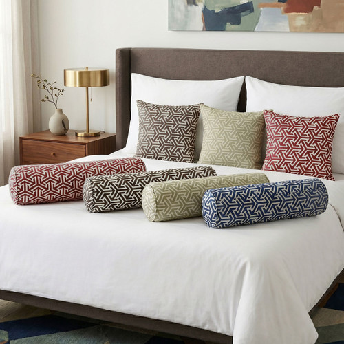 Tri'Aro Decorative Square Pillows & Bolsters