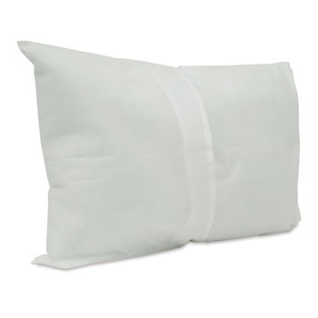 Disposable Vinyl Lined Pillow Case - Standard 21" x 27"