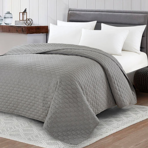 Fontaine Quilted Coverlet - King 108"x96"