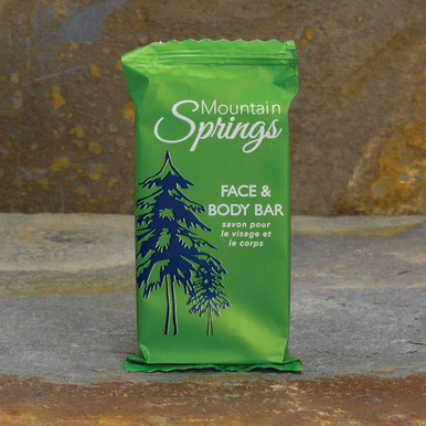 Mountain Springs 1 oz. Face & Body Bar - 300/cs.