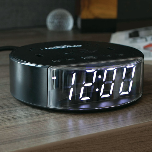 Digital Power Station Alarm Clock