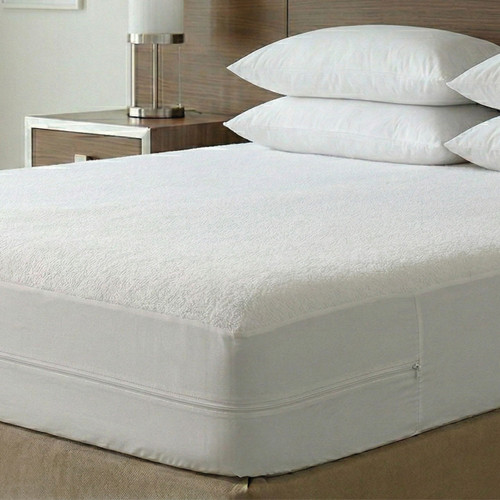 Terry Cloth Zippered Mattress Protectors