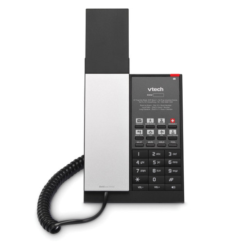 vtech 1-Line Analog Modern Corded Phone | National Hospitality Supply