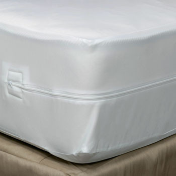 Stretch Polyester Zippered Mattress Cover - Queen 60"x80"x9"