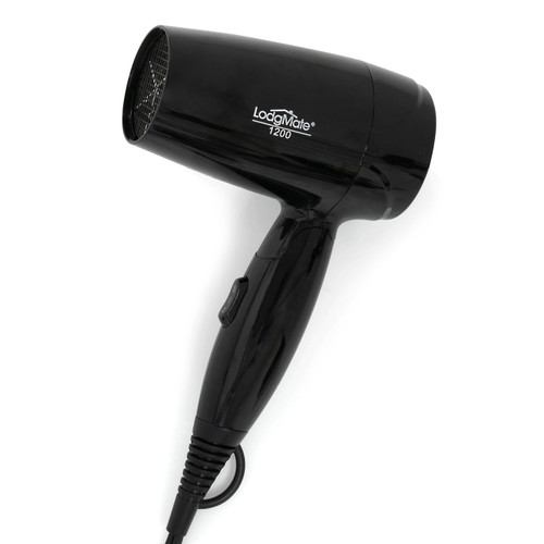 1200W Folding Hair Dryer - Black