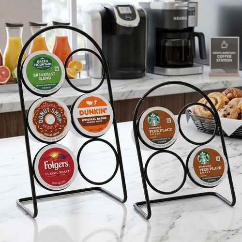 Black Metal K-Cup Holders | National Hospitality Supply