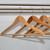 LodgMate Natural Solid Hardwood Notched Hangers