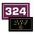 Deluxe Engraved 5" x 3" Door Number Signs