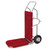 LodgMate Carpeted Luggage Hand Truck - Brushed Stainless