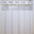 71" x 74" Vision Poly Shower Curtain - 12/ctn.