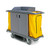 Deluxe Full-Size Housekeeping Cart with Doors