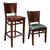 Flared Back Chairs & Barstools With Wood Frame