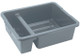 Polypropylene Divided Bus Box - 22" x 17" x 5"