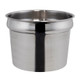 Round Steam Table Inset Pan - 11 Qt.