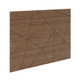 Edison Shattered Panel Headboard - Queen 62"W x 48"H (3" Power Depth)