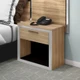Sullivan Nightstand with Shelf - 18"W x 16"D x 24"H