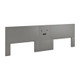 Rise & Shine Queen Headboard System w/Lower Panels - 148"W x 3"D x 28"H