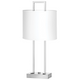 29"H Prominence Single Table Lamp with 1 Outlet