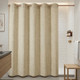 71" x 74" Pre-Hooked "Linen" Polyester Shower Curtain - 12/ctn.