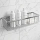 Rectangular Chrome Shower Caddy
