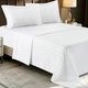 Striped Tone-on-Tone 100% Polyester Top Sheet - Twin 72”x114”