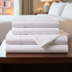 LodgMate 200 ct. White Sheets and Pillowcases
