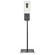 Auto Dispenser w/Floor Stand & Drip Tray - White