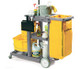 Cleaning Cart with Refuse Lid