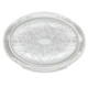 Chrome Oval Serving Tray