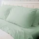 Seafoam Green on Bed