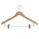 LodgMate Natural Solid Hardwood Notched Hangers