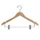 LodgMate Natural Solid Hardwood Notched Hangers