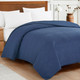 Navy Coverlet
