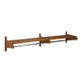 Solid Oak Wall Rack - 64" **