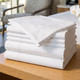 LodgMate 250 ct. White Sheets & Pillowcases