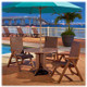 Grosfillex Java Wicker Folding Chair