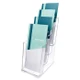 4-Compartment Literature Holder